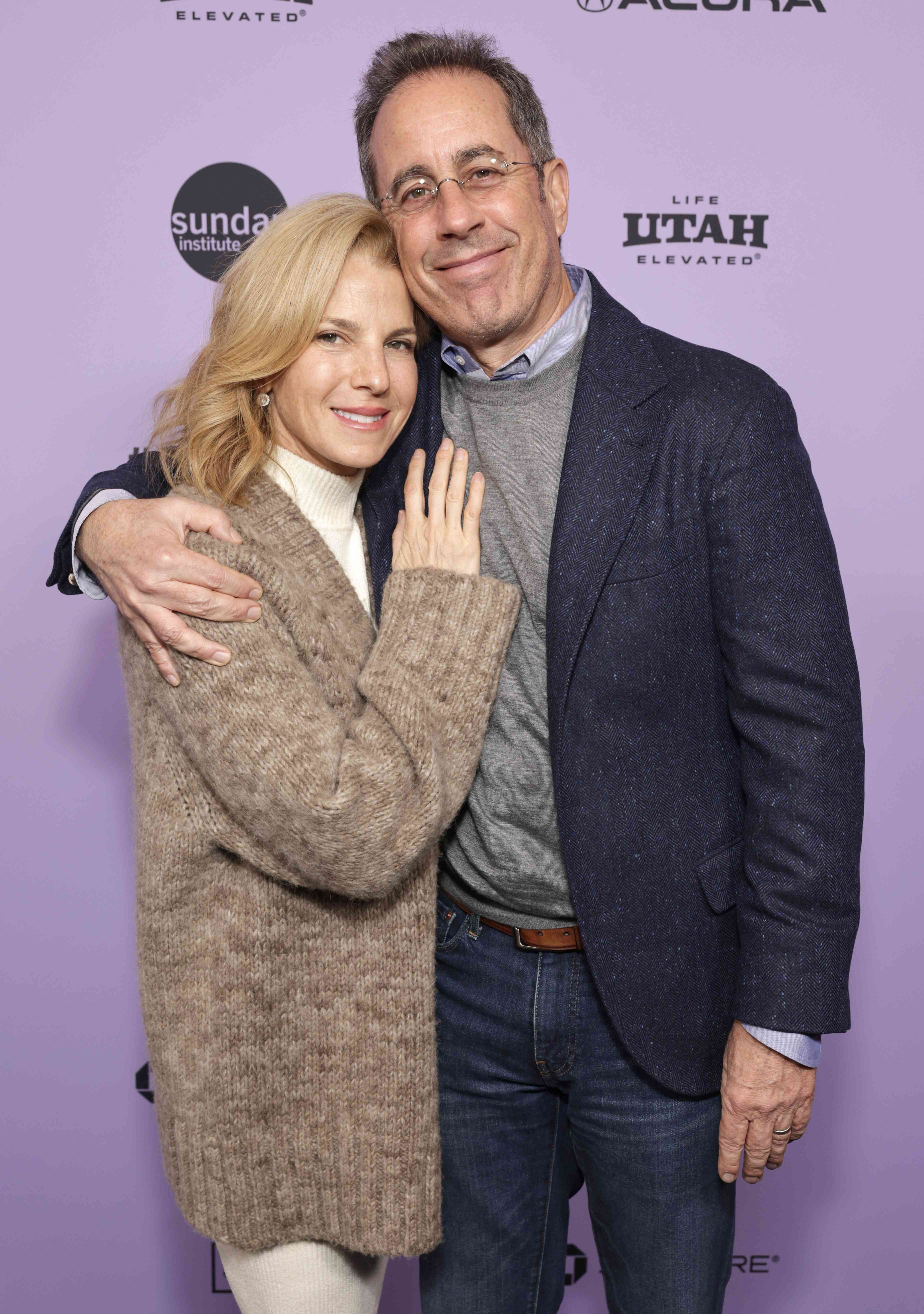 Jessica Jerry Seinfeld sundance 01 22 24