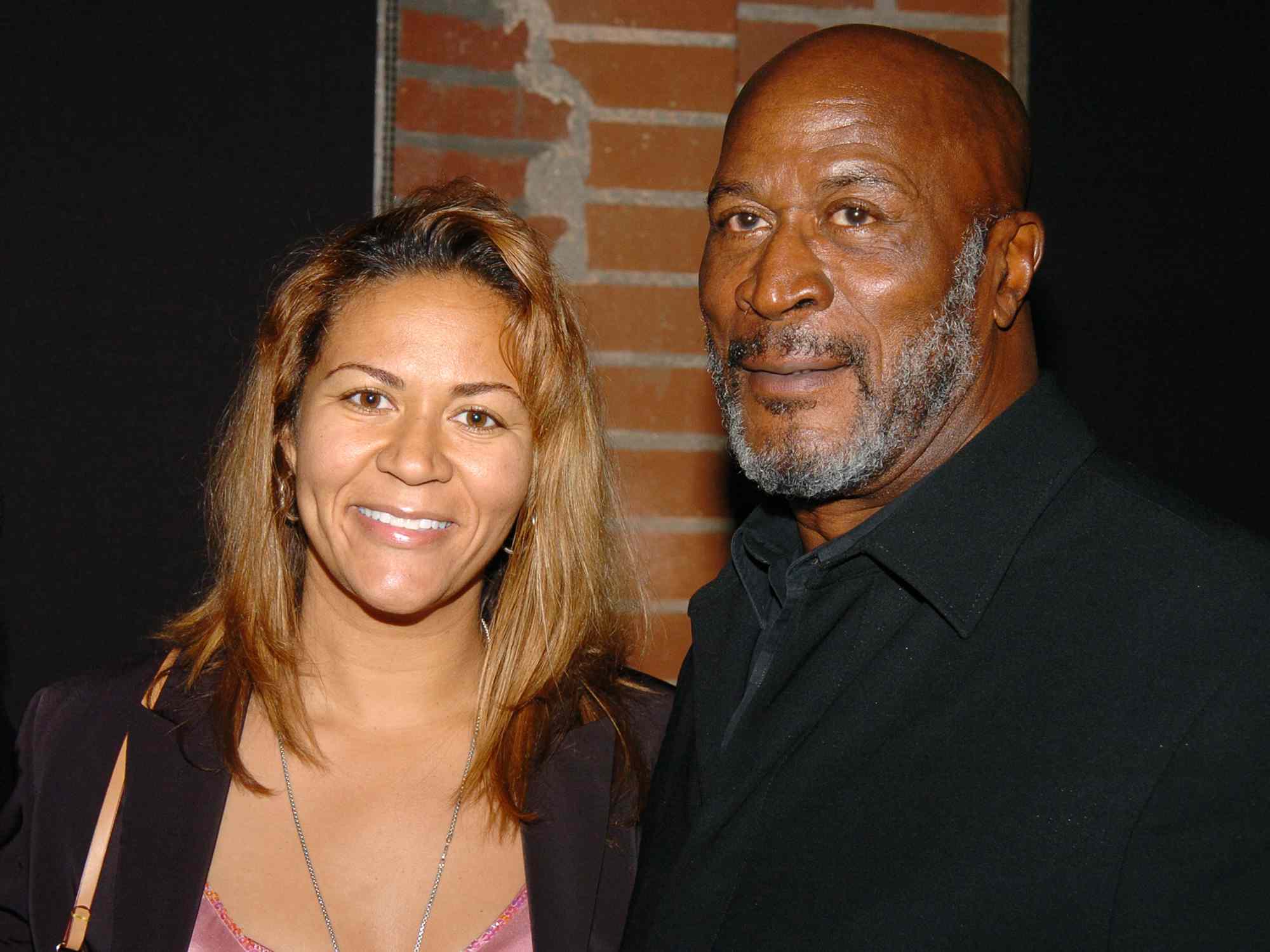 John Amos and daughter Shannon during Cure Autism Now Celebrates Third Annual "Acts of Love" - After Party.