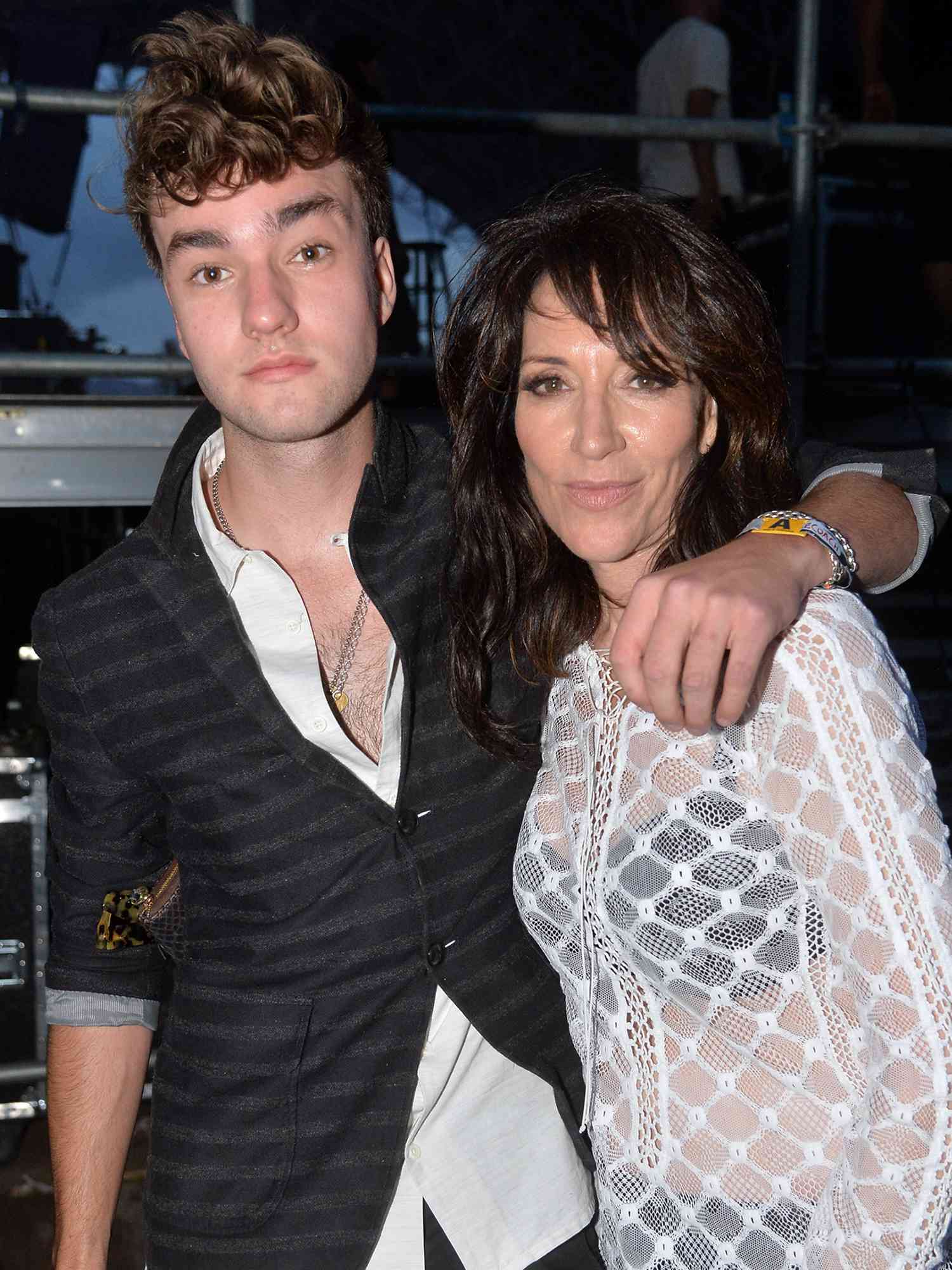  Jackson White and Katey Sagal during day 1 of 2014 Stagecoach: California's Country Music Festival on April 25, 2014 in Indio, California. 