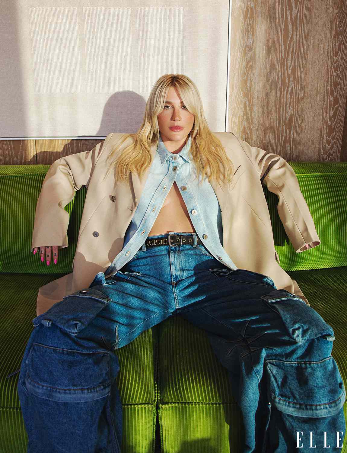 Kesha for ELLE 