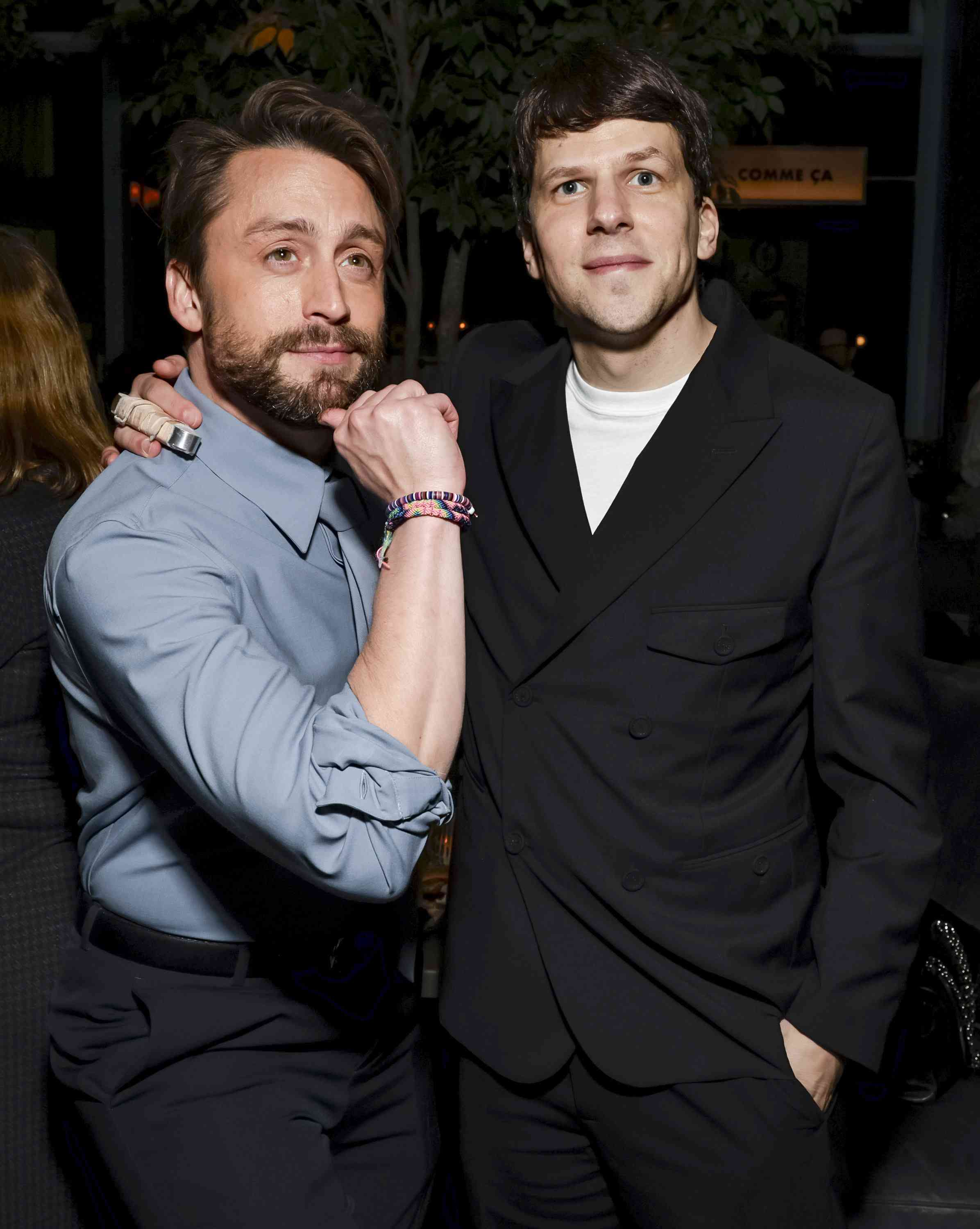 Kieran Culkin and Jesse Eisenberg new york 