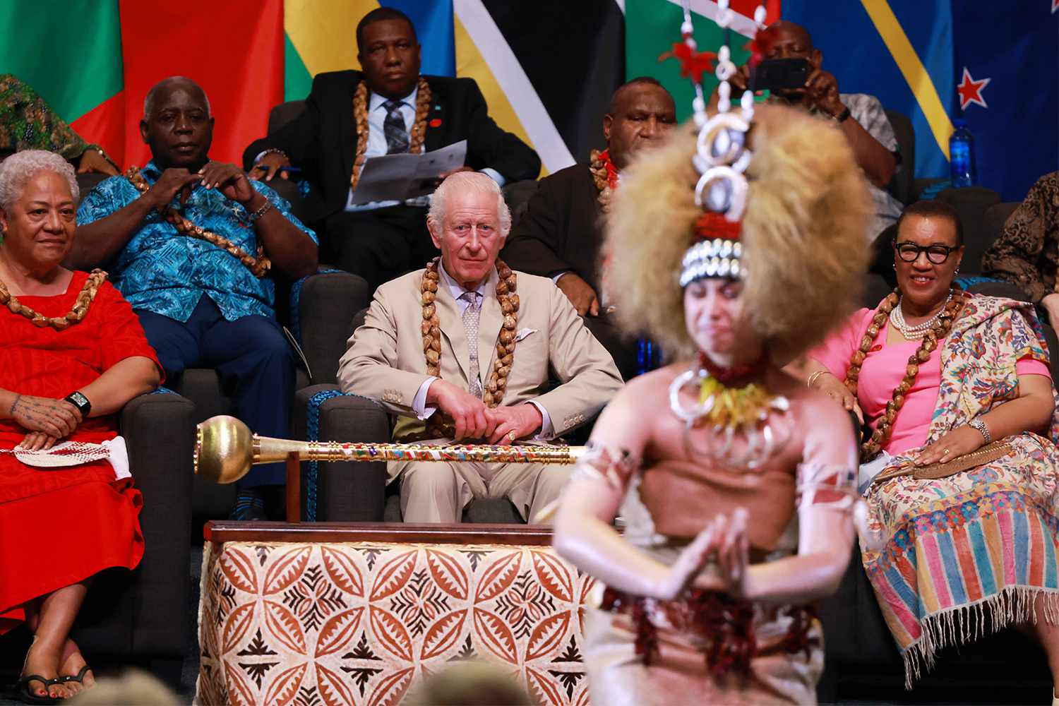 King Charles III opens the Commonwealth Heads of Government Meeting (CHOGM) 