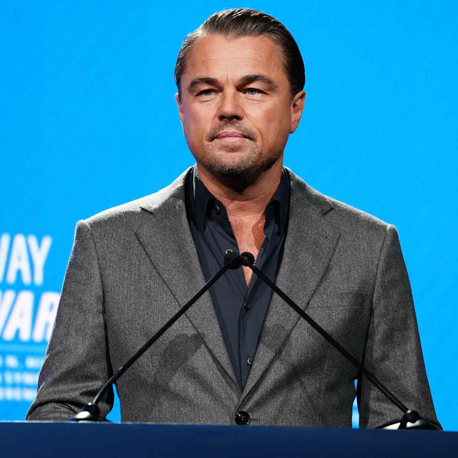 Leonardo DiCaprio presents the 2024 Hilton Humanitarian Prize to Amazon Frontlines at The Beverly Hilton, Wednesday, 