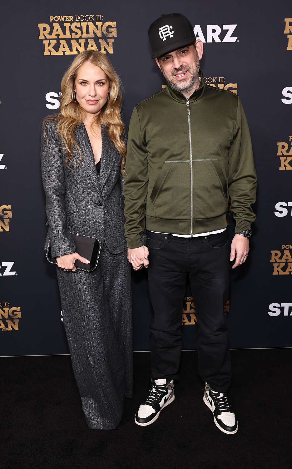 eslie Grossman and Sascha Penn attends Power Book III: Raising Kanan Season 3 Premiere + Rap Cypher on November 30, 2023 in New York City