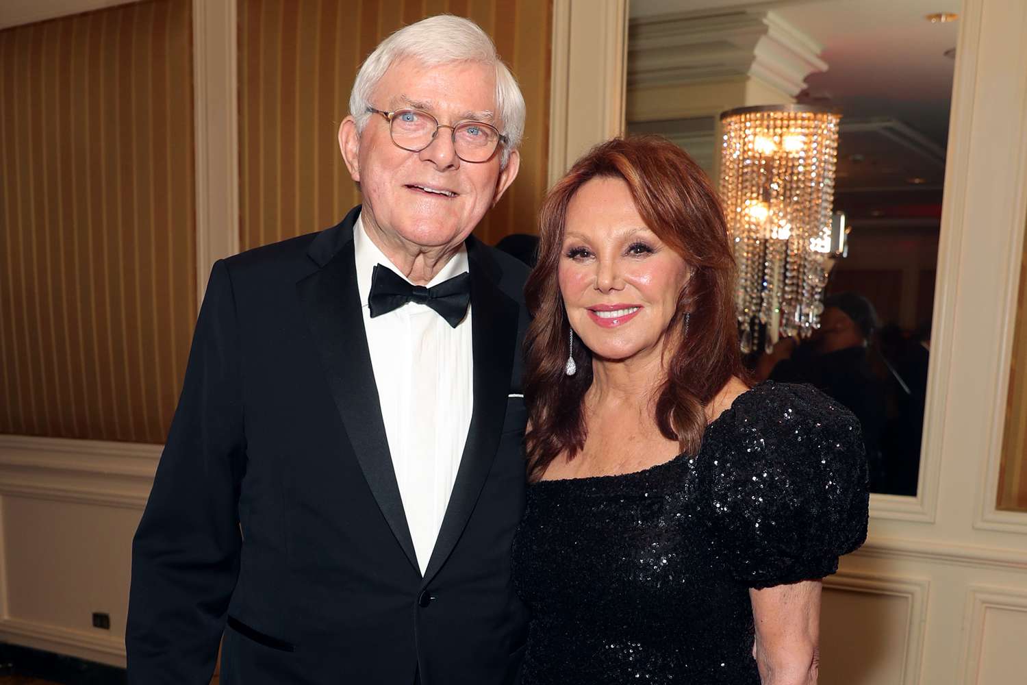 Phil Donahue and Marlo Thomas