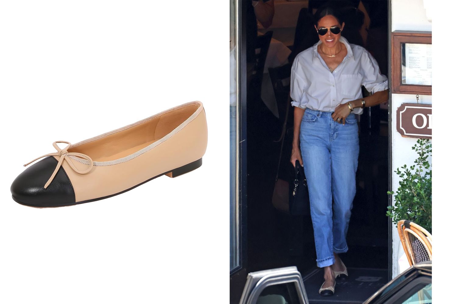 megan markle ballet flats