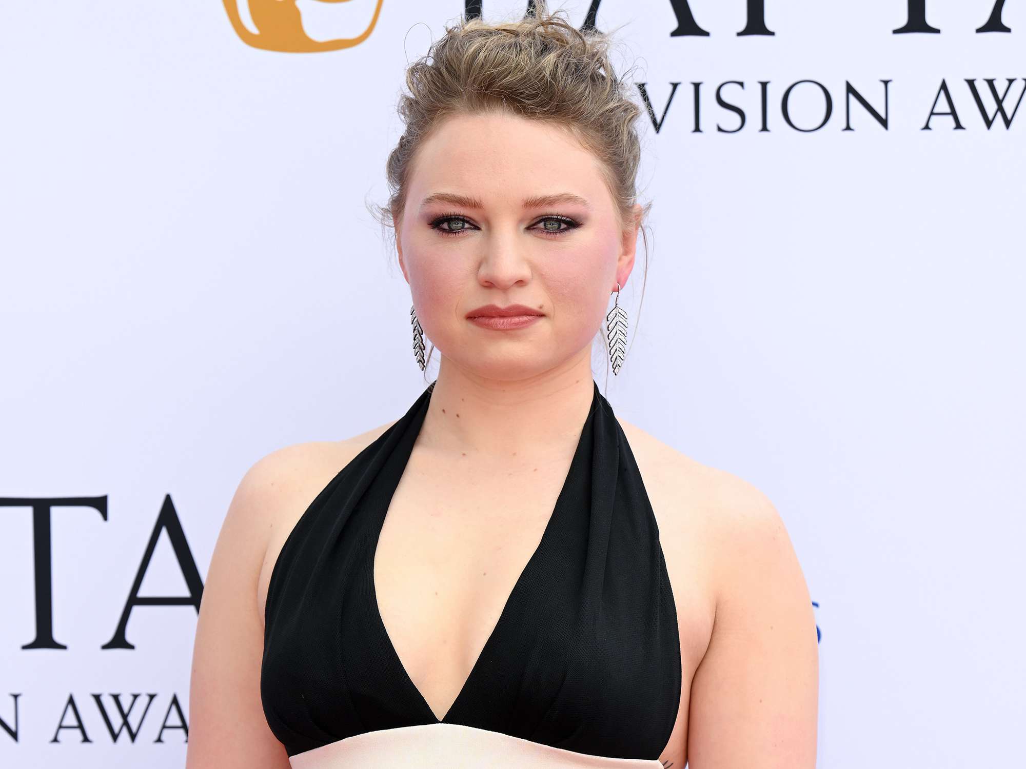 Mia Threapleton attends the 2023 BAFTA Television Awards