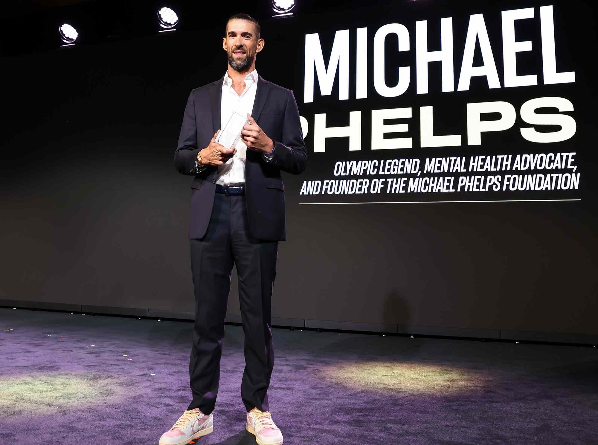 (Phoenix, Sept. 26, 2024) - Olympic legend Michael Phelps appeared at ADWEEK’s Brandweek conference last night to accept his Brand Genius Award, which celebrates dynamic and innovative brand leaders and public figures who have transformed their social equity into viable business enterprises.