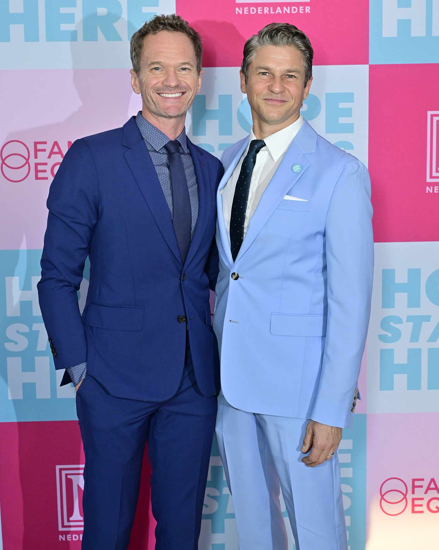 Neil Patrick Harris and David Burtka attend Family Equality's Night at the Pier