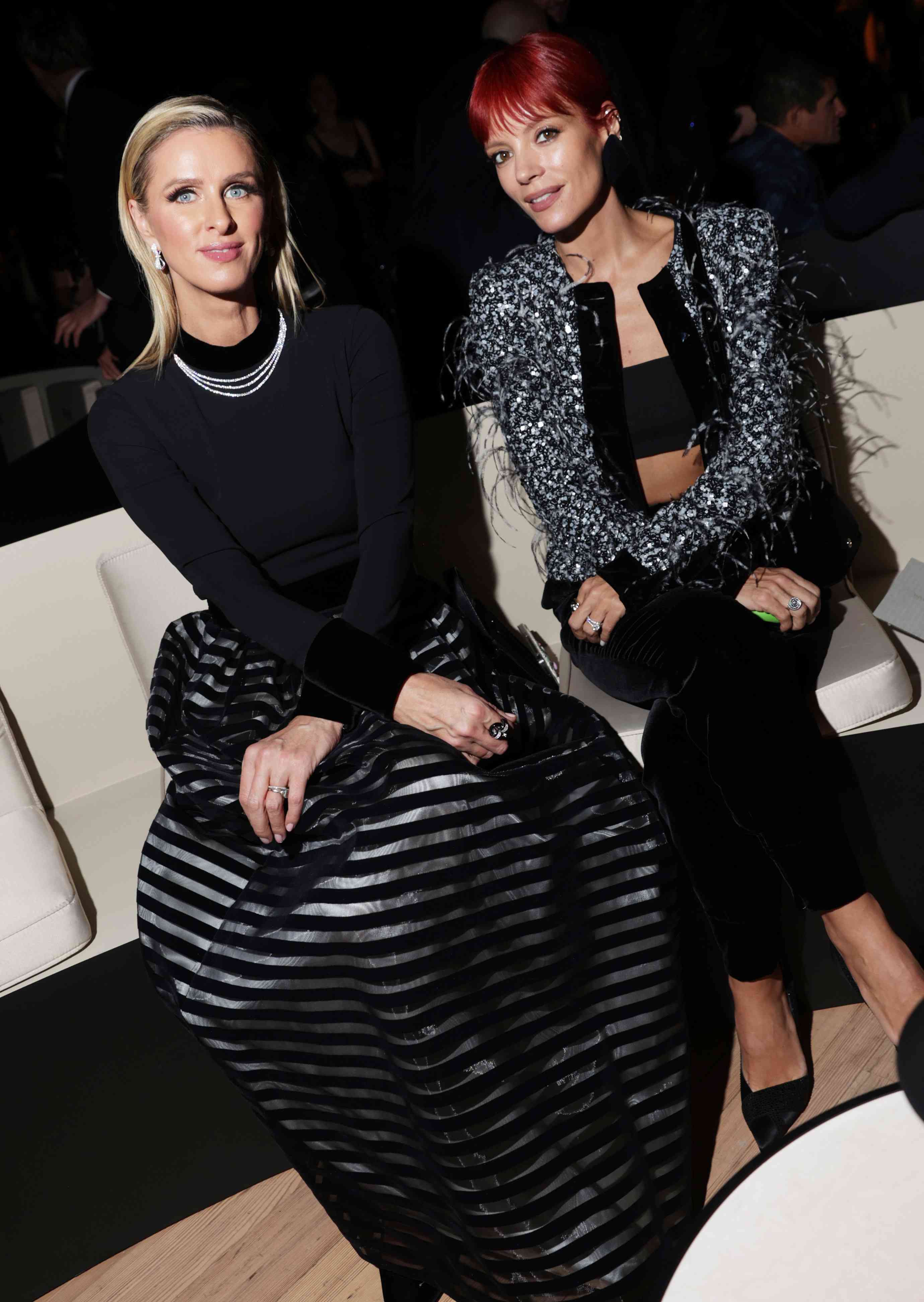 nicky hilton lily allen Giorgio Armani new york 10 17 24