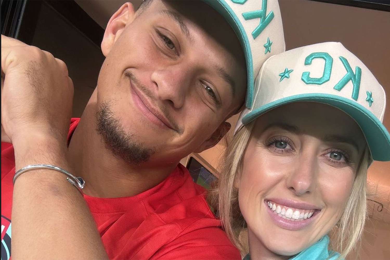 Patrick and Brittany Mahomes at the Kansas City Currents vs Utah Royals soccer game on September 7, 2024.