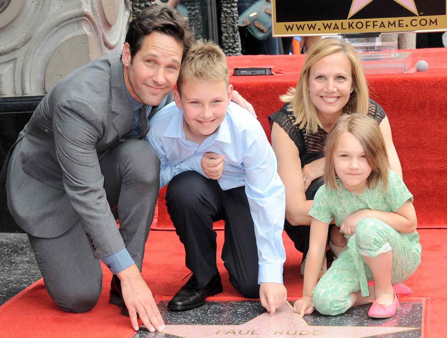 Paul Rudd Honored With Star On The Hollywood Walk Of Fame