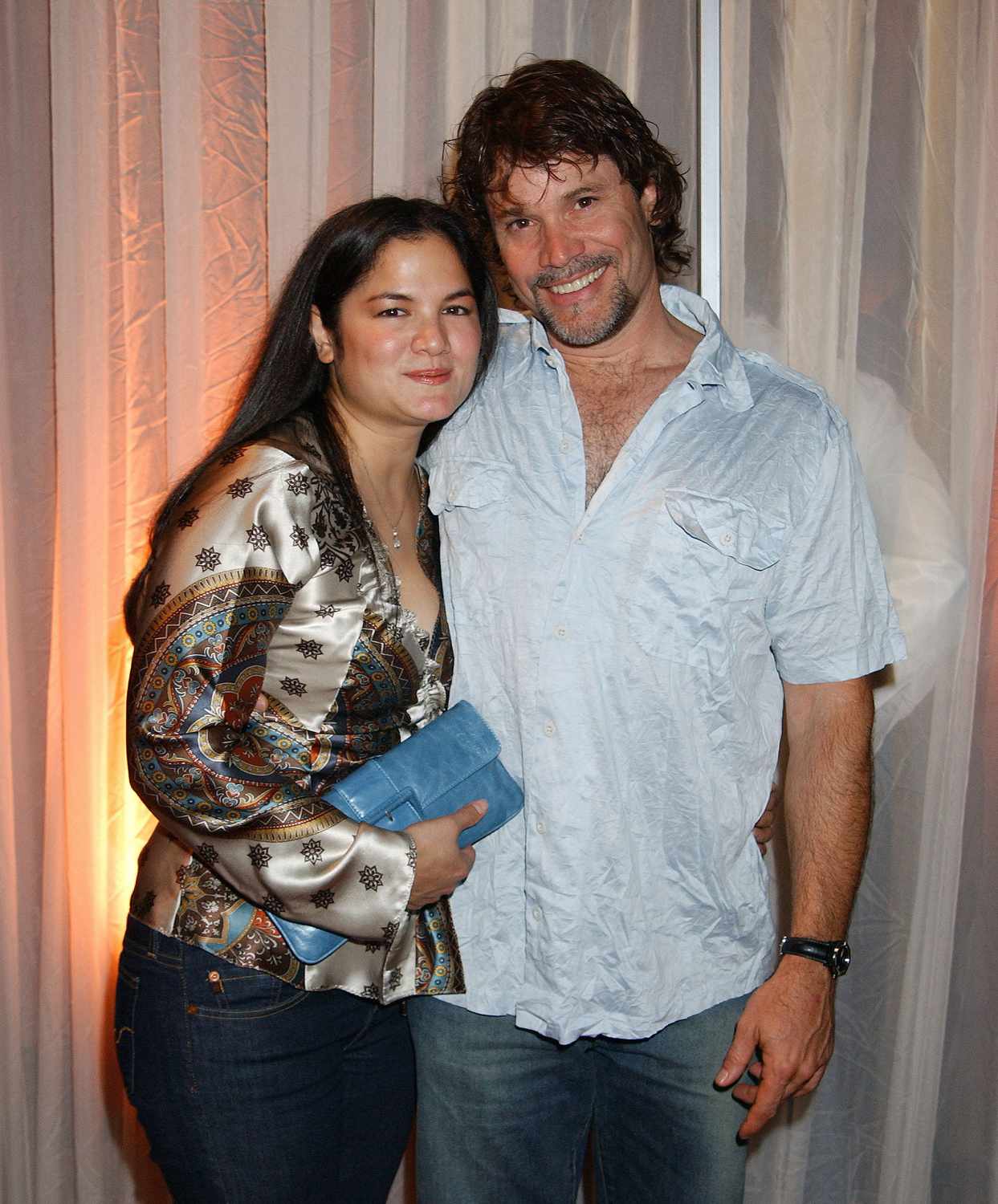 Peter Reckell & wife Kelly Moneymaker during Hugo Boss Celebrates The Re-Opening Of Their Rodeo Drive Store at Hugo Boss Store in Beverly Hills, California, United States.