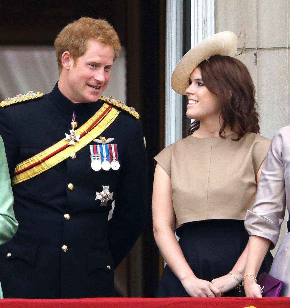 prince harry, princess eugenie