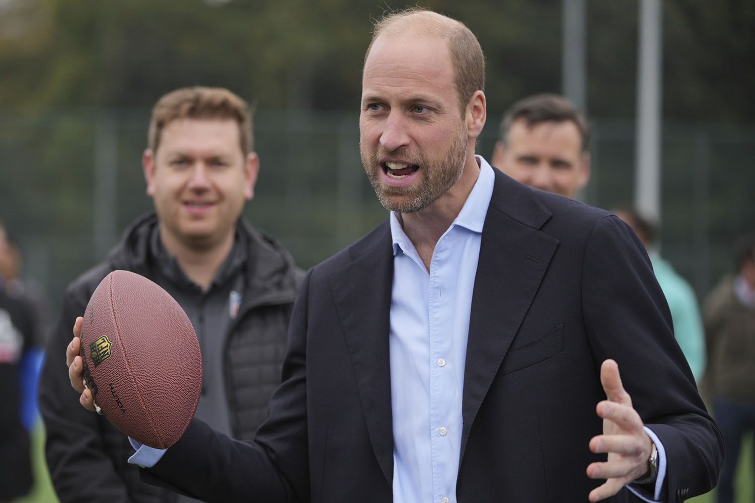 prince william prince of wales london nfl 15 10 24