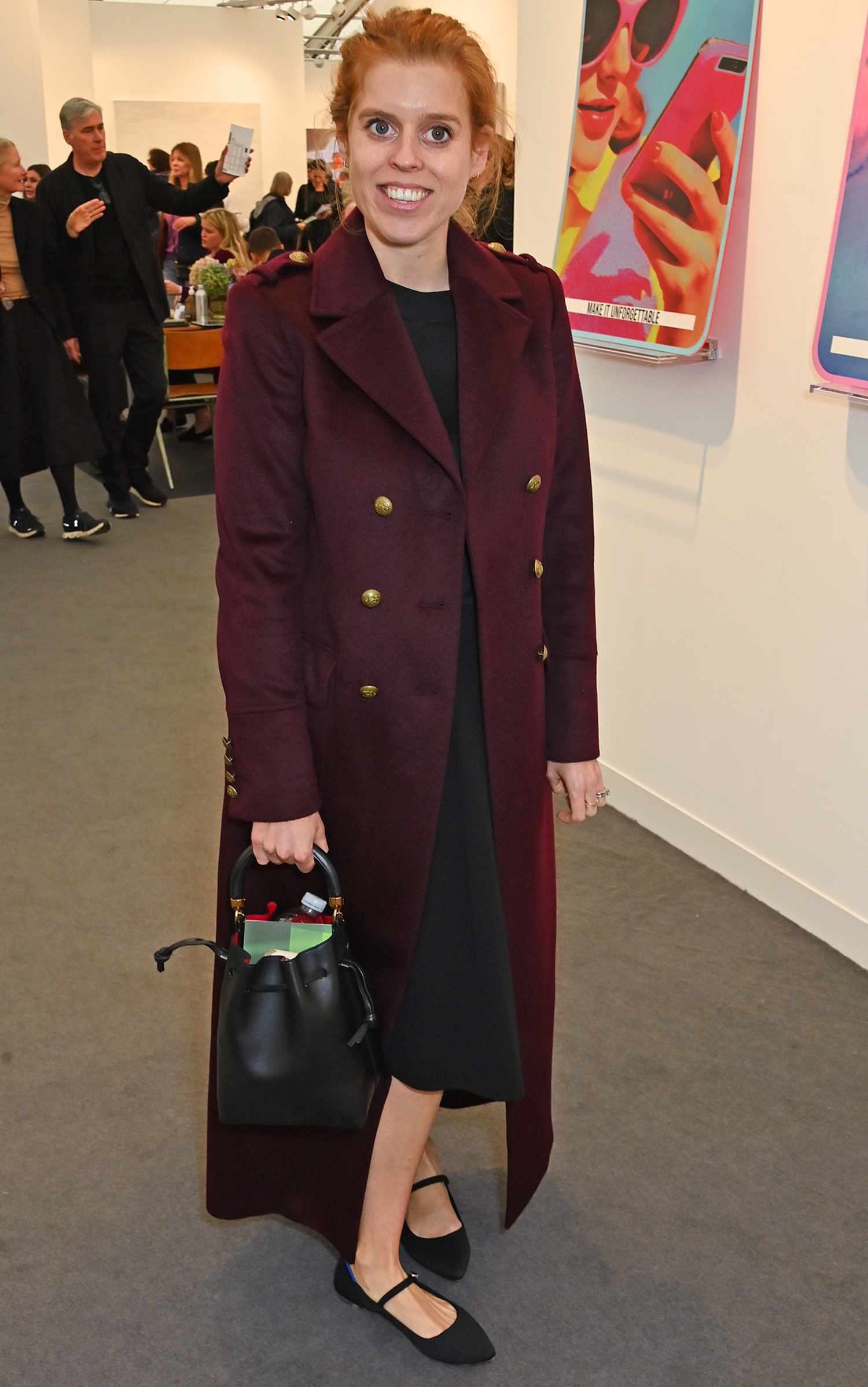 Princess Beatrice of York attends the Frieze Art Fair 2024 VIP preview in Regents Park