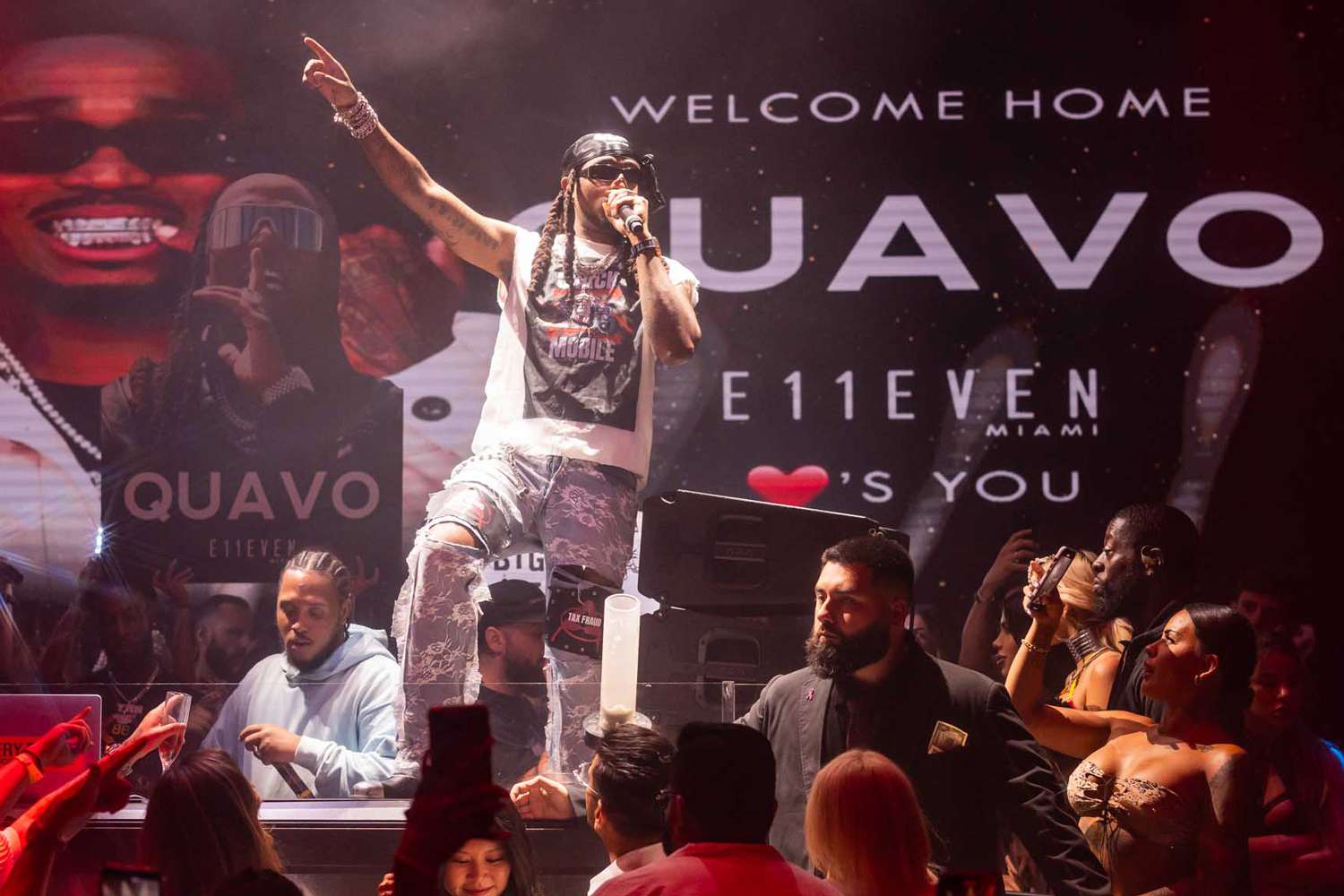 Quavo put on an epic performance at E11EVEN Miami as part of their weeklong “Halloween