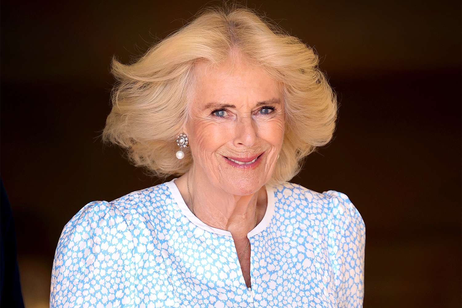 Queen Camilla attends a discussion on family and domestic violence