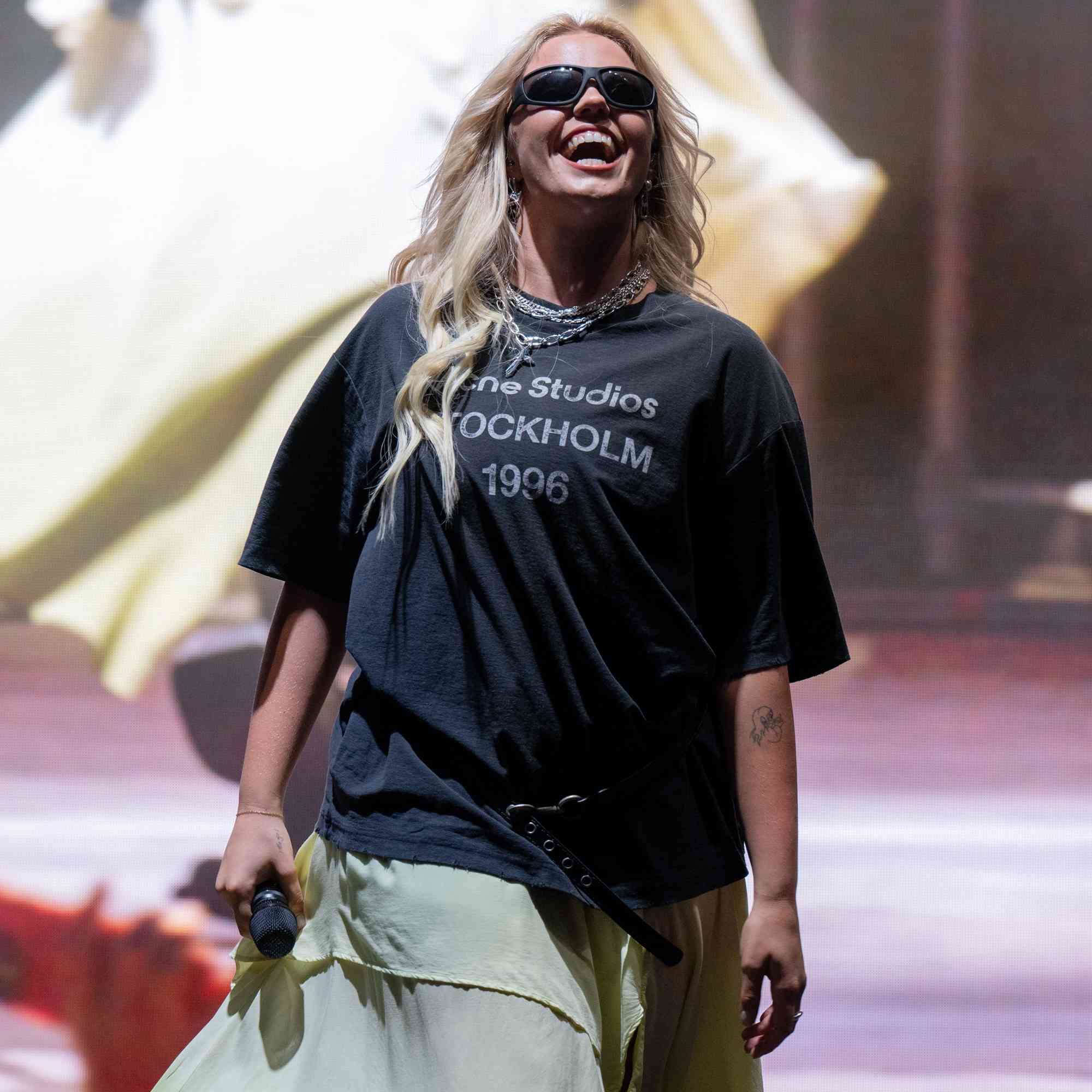 Renee Rapp performs during Austin City Limits weekend two at Zilker Park on October 12, 2024 in Austin, Texas.