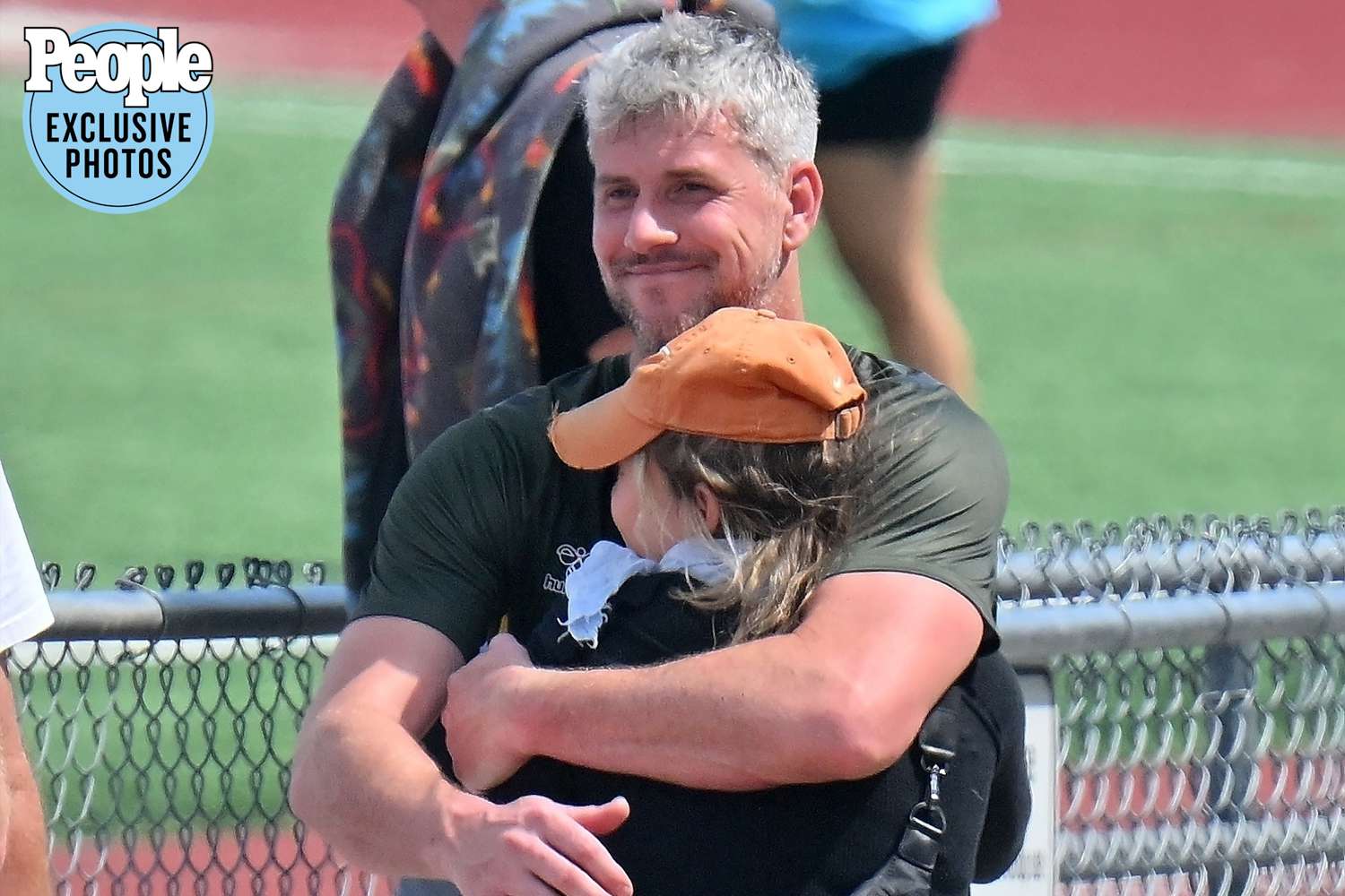 Renee Zellweger Ant Anstead soccer game