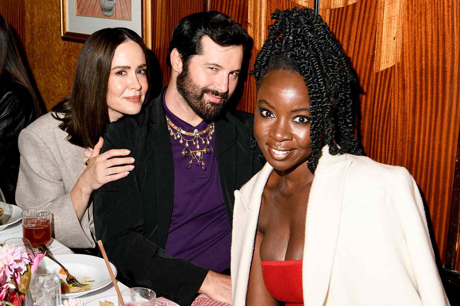 Sarah Paulson, Gherardo Felloni, Danai Gurira attend Roger Vivier and Laura Brown Host Intimate Dinner to Celebrate New York Flagship Boutique Grand Opening