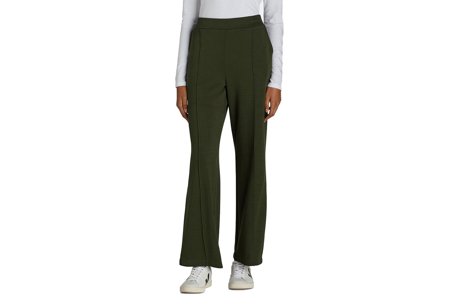 Scoop Women's and Women's Plus Scuba Knit Trouser Pants, Sizes XS-4X