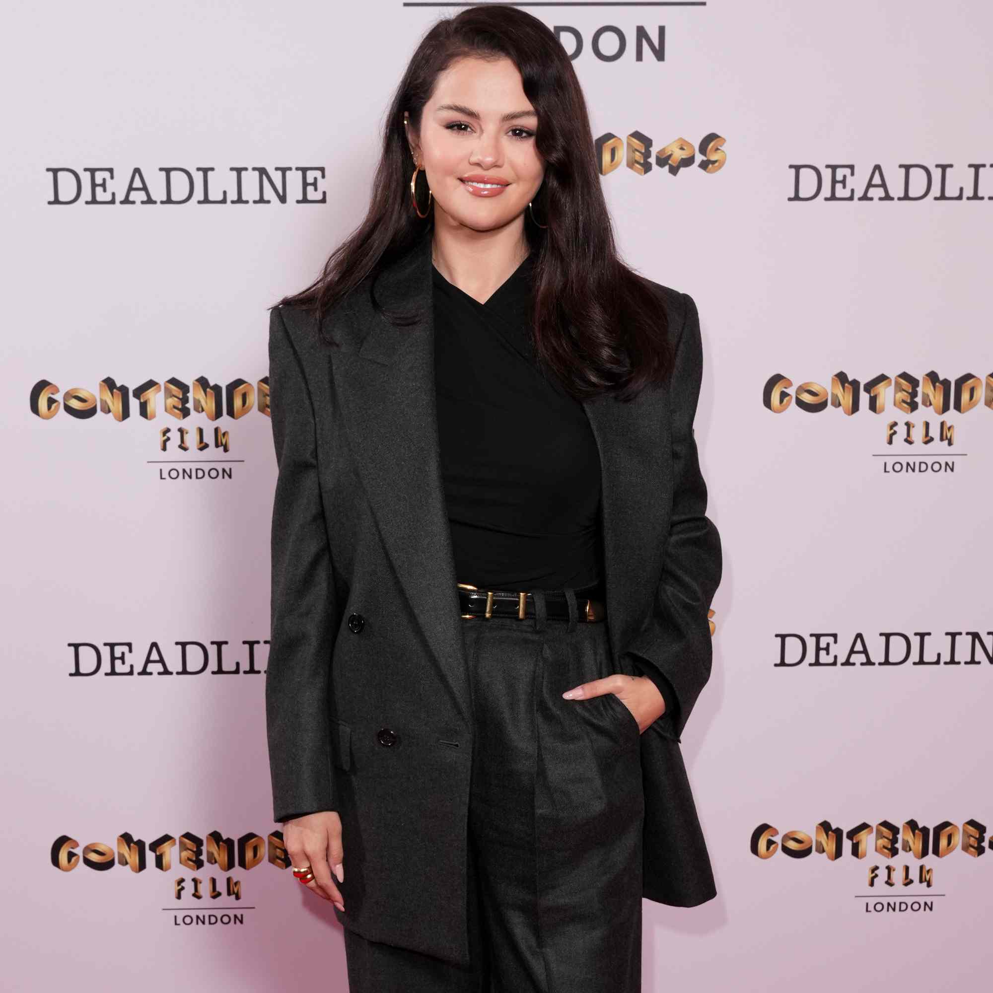 Selena Gomez at Deadline Contenders Film: London 2024 at the Ham Yard Hotel on October 12, 2024 in London, United Kingdom.