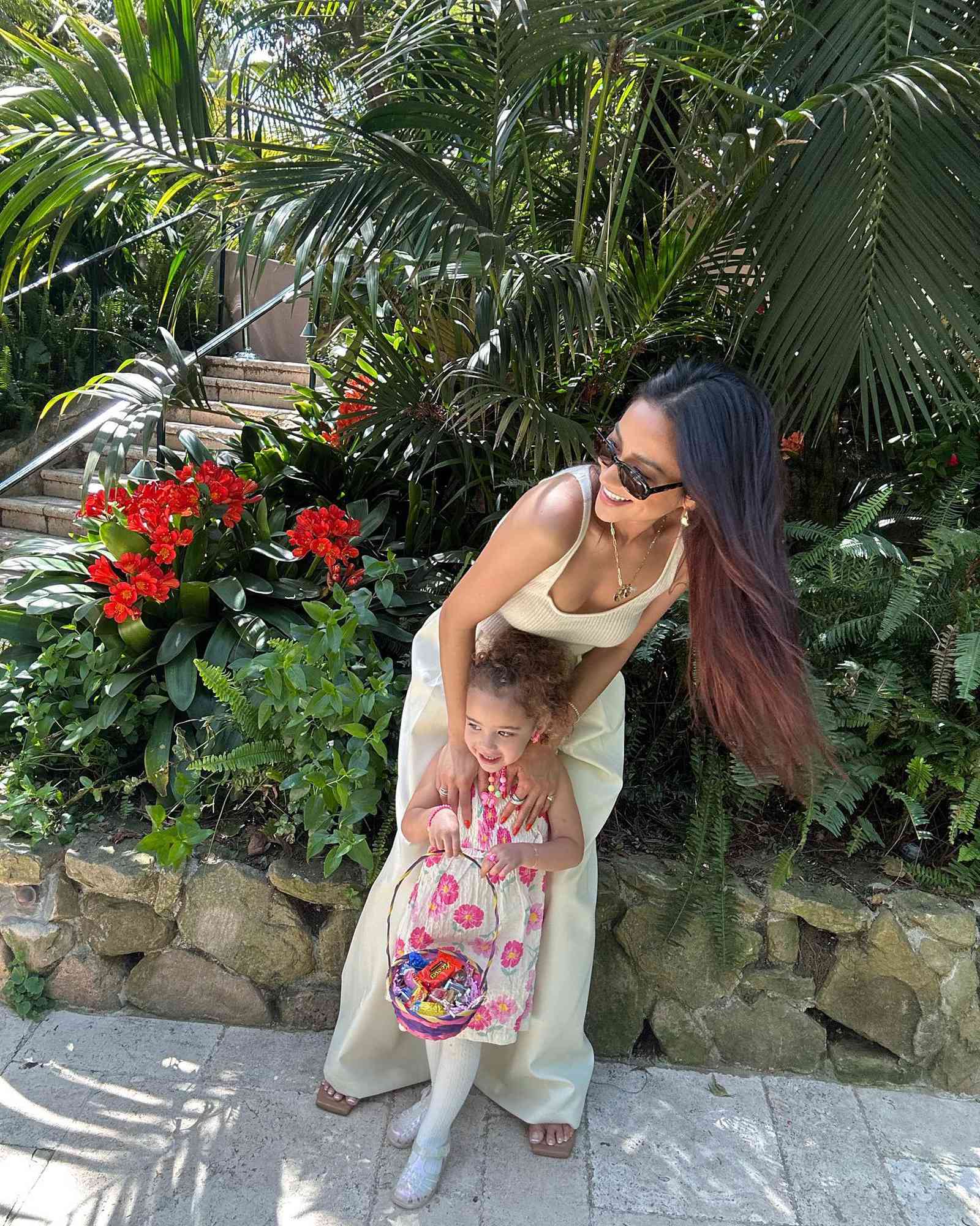 Shay Mitchell and her daughter Atlas. 