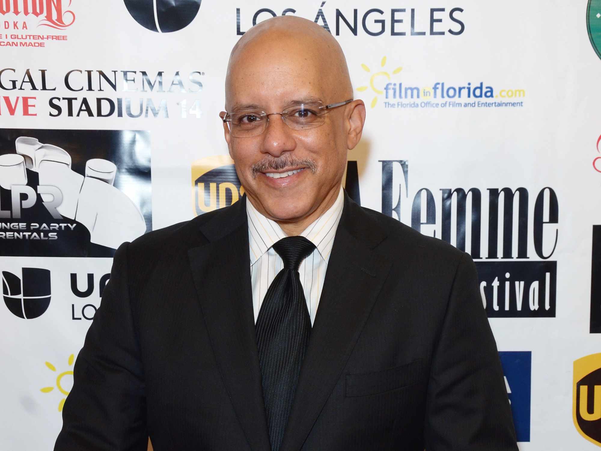 Vincent Hughes arrives at the 10th Annual LA Femme International Film Festival closing night awards ceremony at LA Film School on October 19, 2014 in Hollywood, California