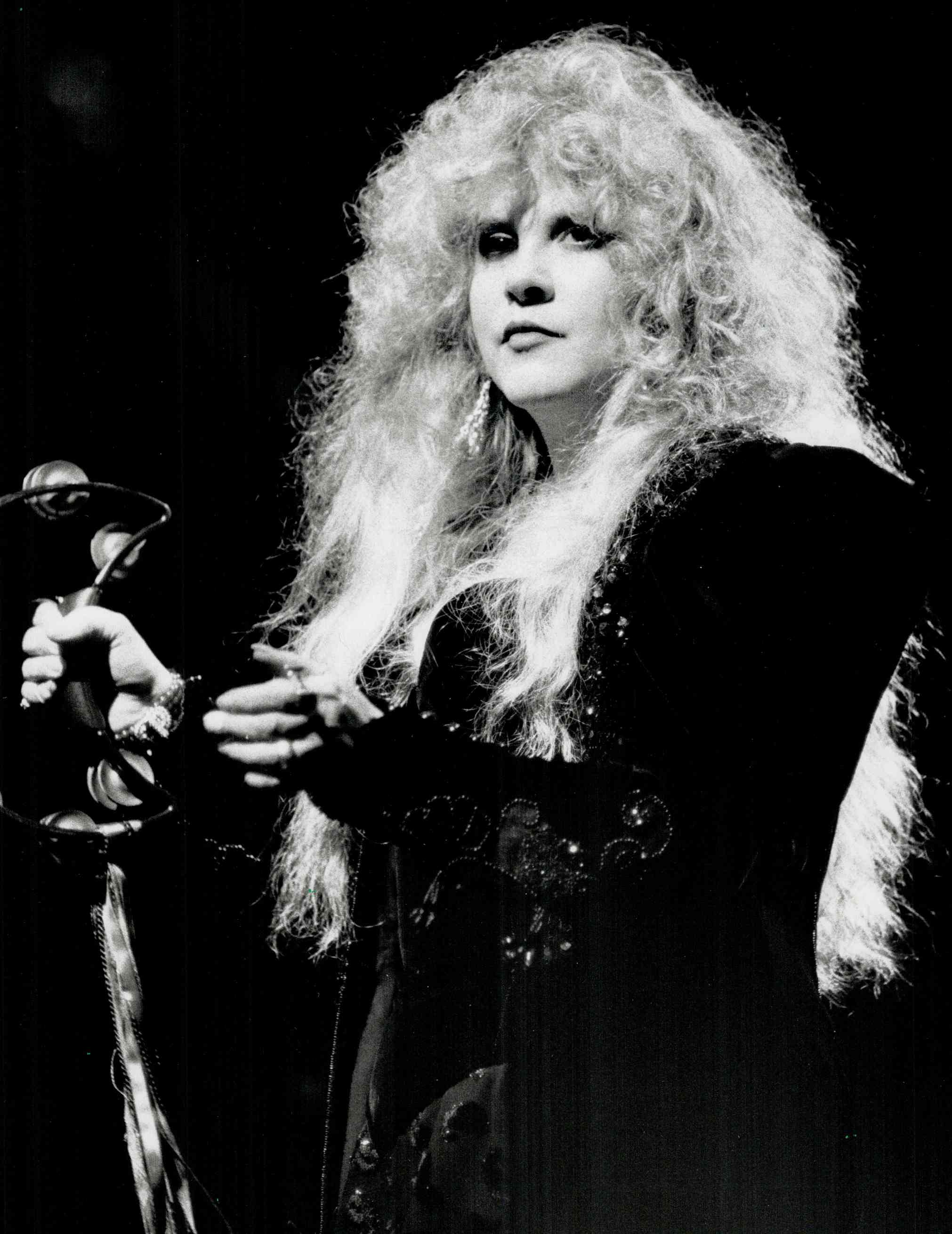 Stevie Nicks in concert on October 30, 1990.