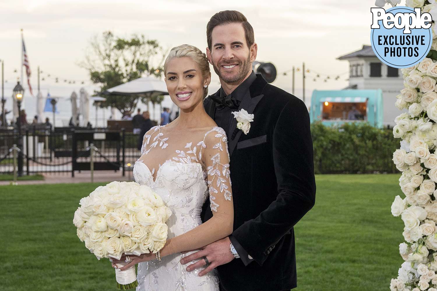 Wedding of Tarek el Moussa and Heather Rae Young on October 23, 2021