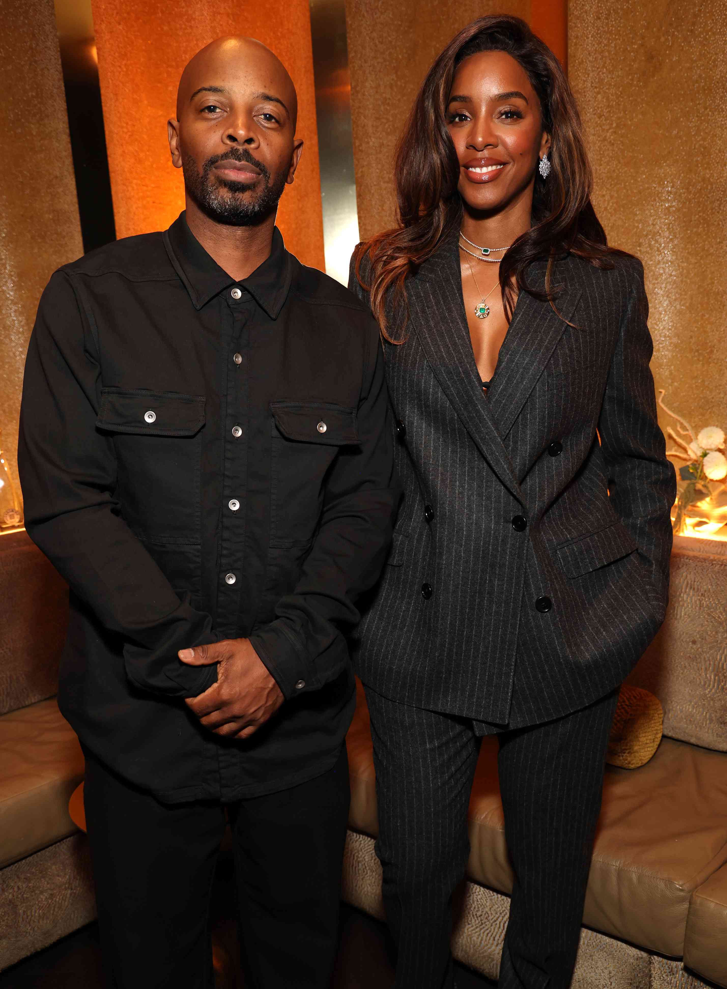 Tim Witherspoon and Kelly Rowland los angeles 09 26 24