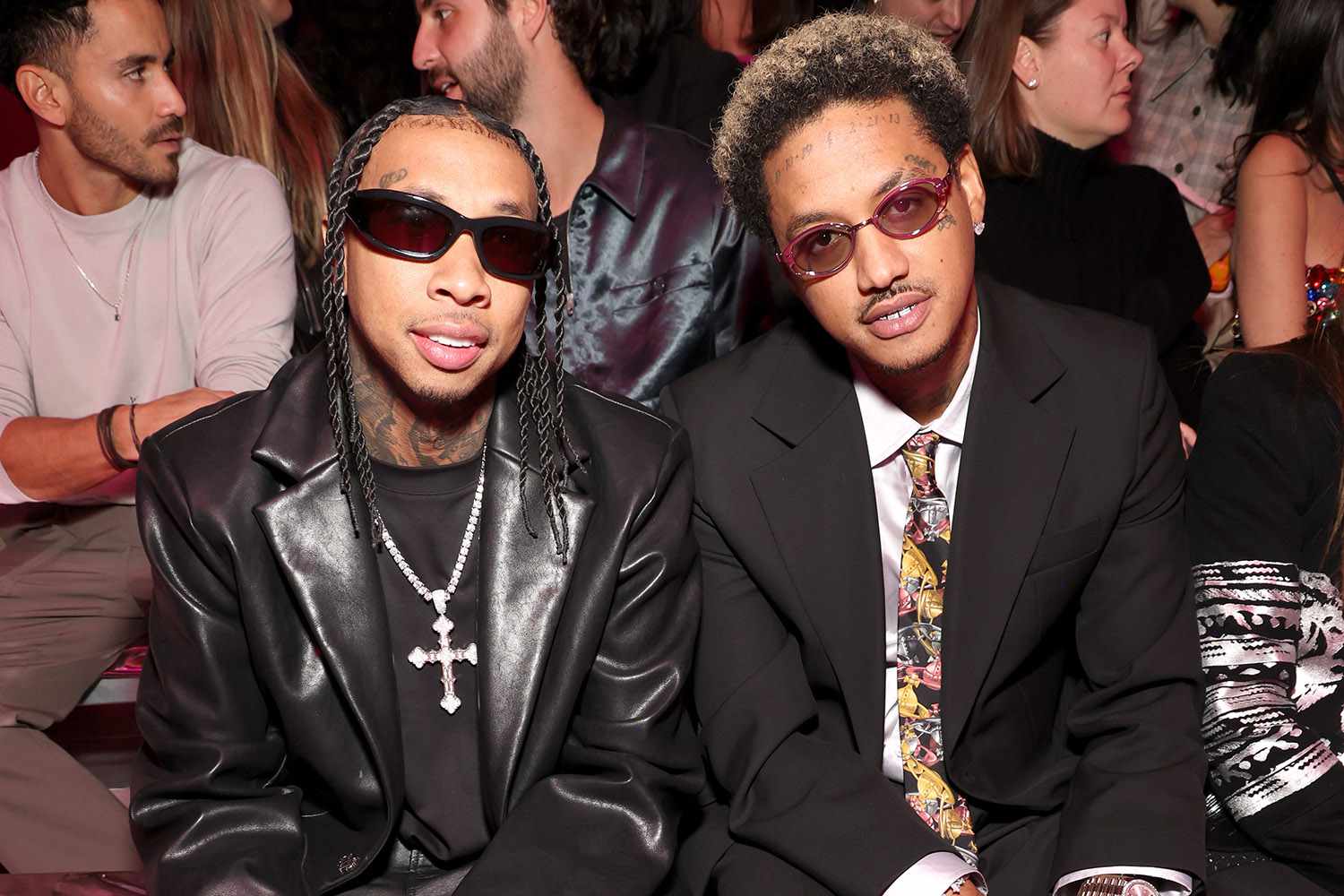 Tyga and Alexander Edwards Victoria’s secret fashion show New York 10 15 24