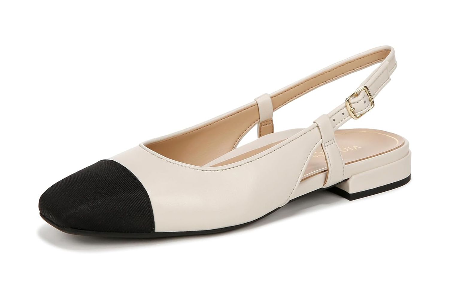 comfort flat slingback