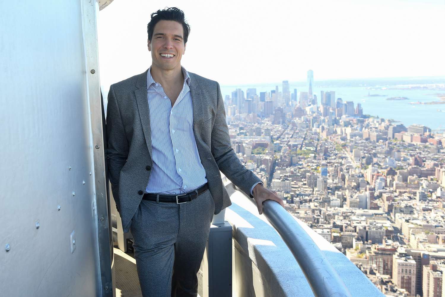 Will Reeve lights the Empire State Building in celebration of the premiere