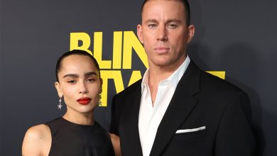 Zoe Kravitz and Channing Tatum at Amazon MGM Studios Premiere of