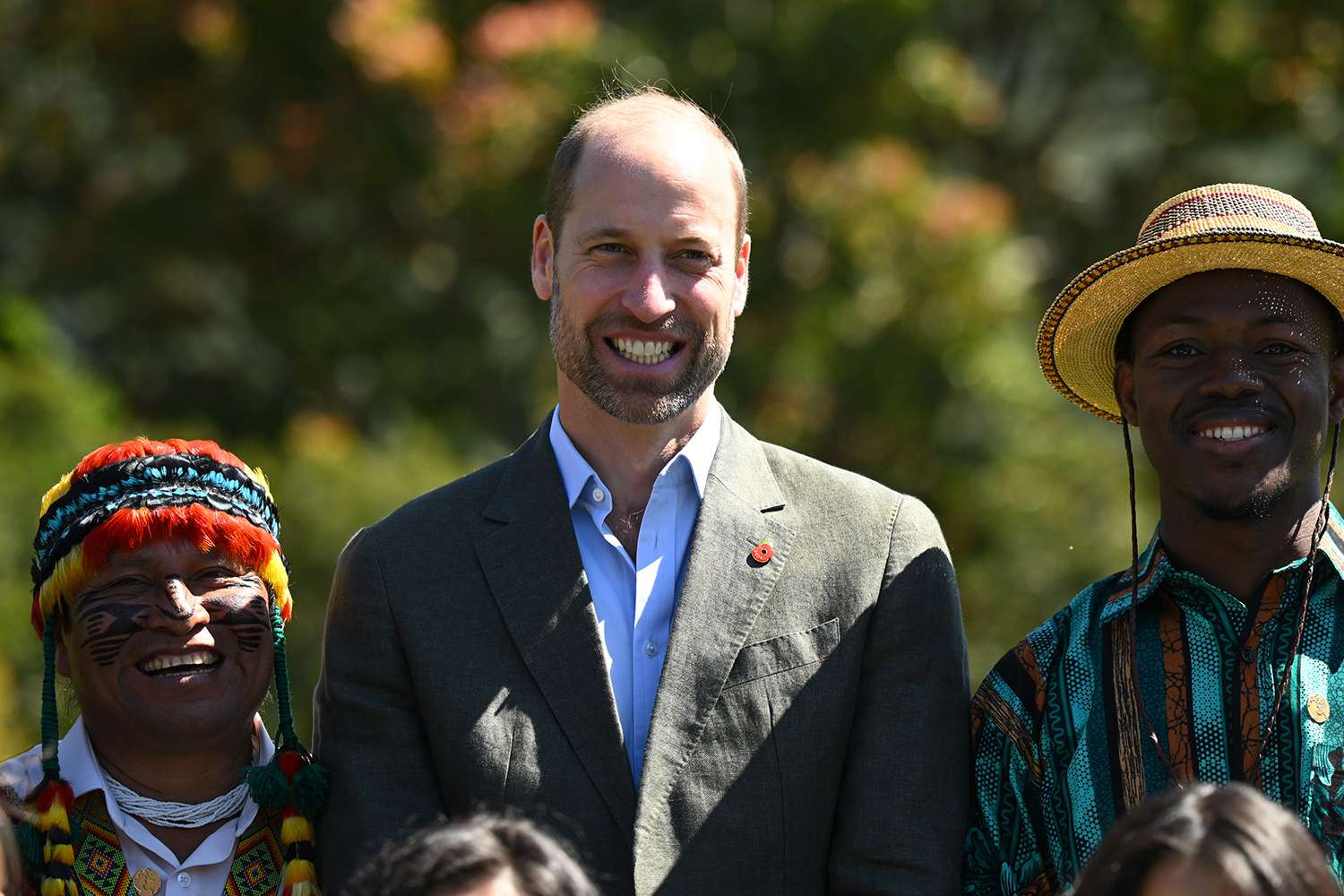 Prince William, Prince of Wales meets with the 2024 Earthshot Prize finalists at Kirstenbosch National Botanical Garden on November 6, 2024 in Cape Town, South Africa.