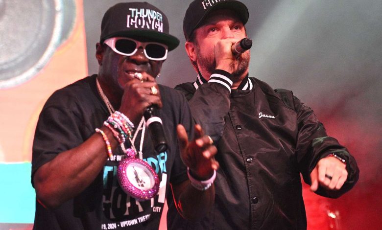 Flavor Flav Sings Backstreet Boys and Raps with Jason Sudeikis at Charity Concert — Watch!