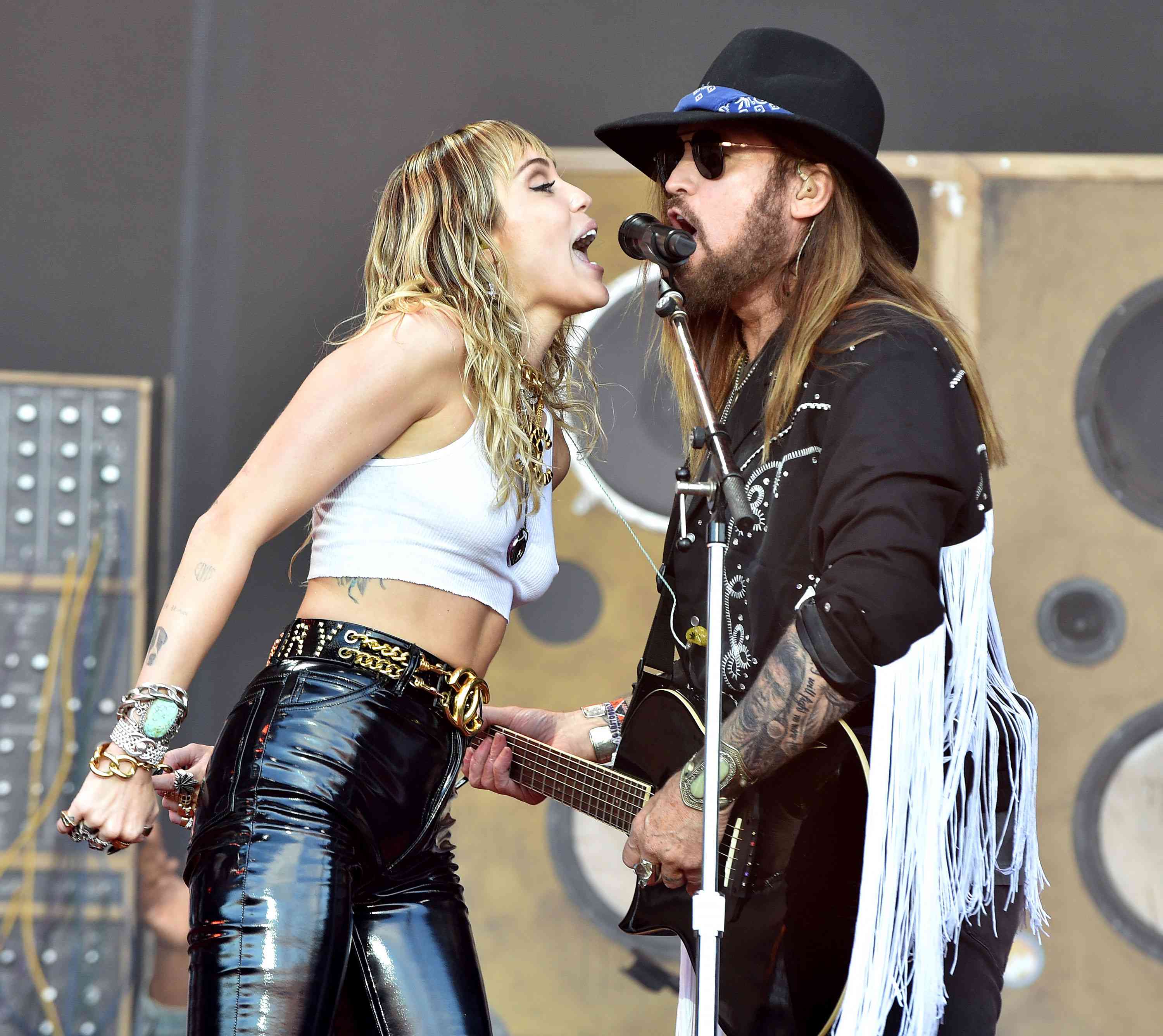 Billy Ray Cyrus Shares Rare Photos of Daughter Miley Cyrus 