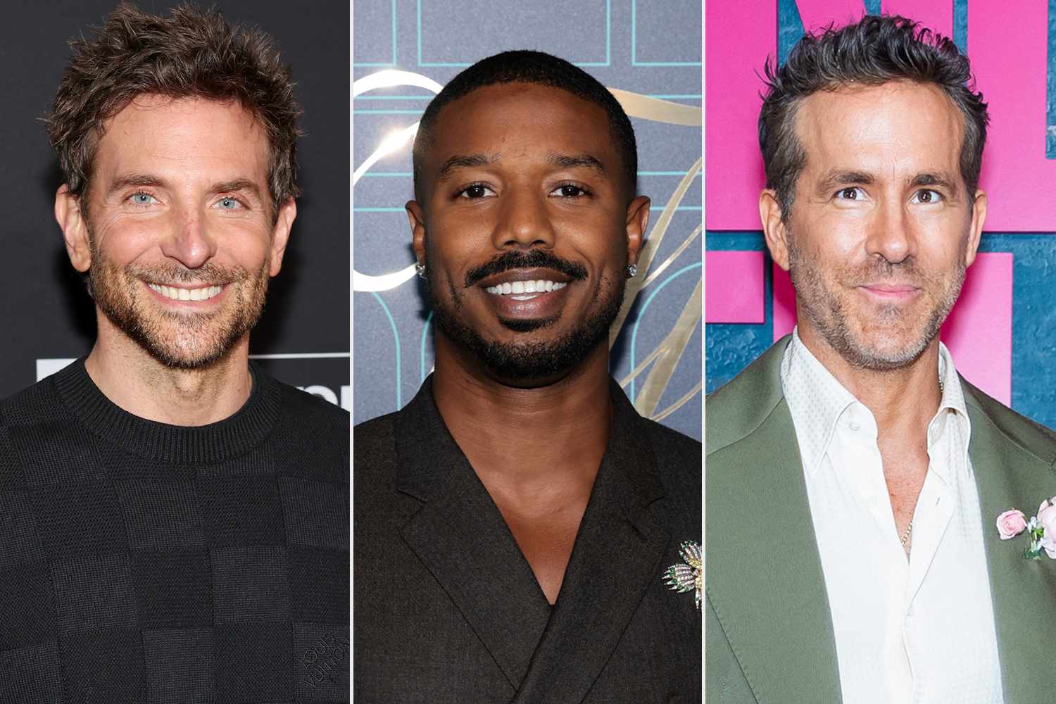 Bradley Cooper; Michael B. Jordan; Ryan Reynolds