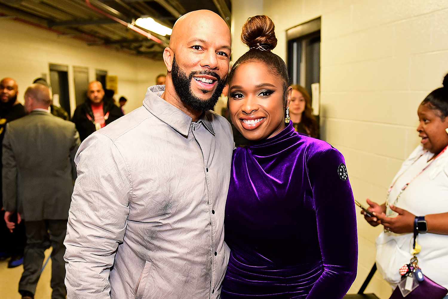 Common and Jennifer Hudson in 2020