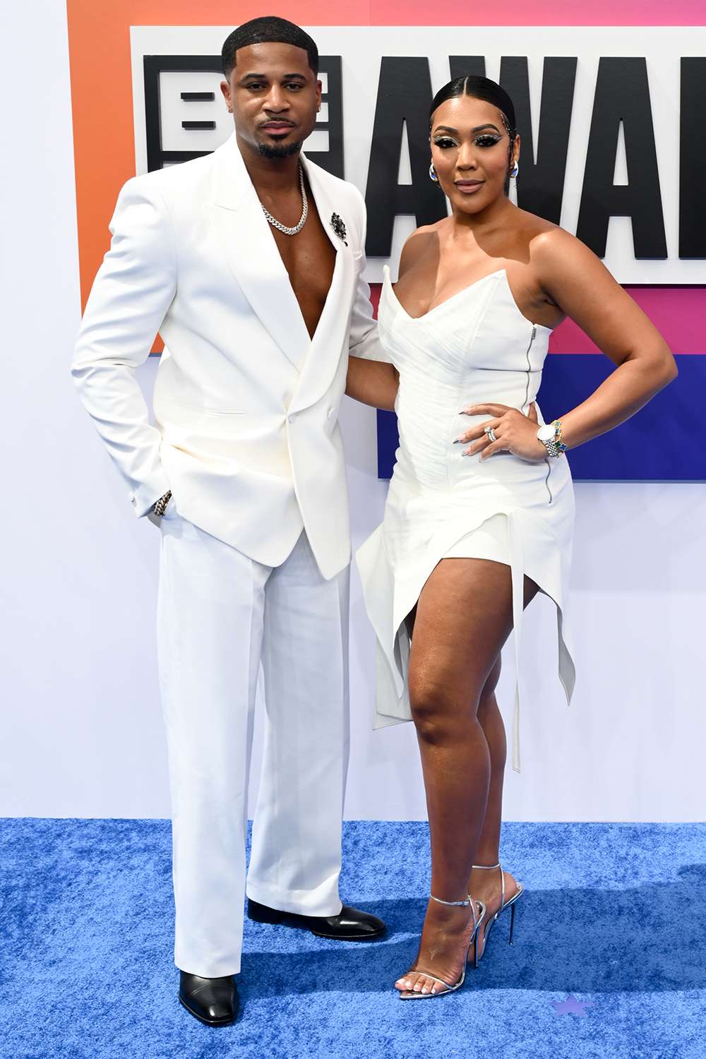 Devale Ellis and Khadeen Ellis at the the 2024 BET Awards.