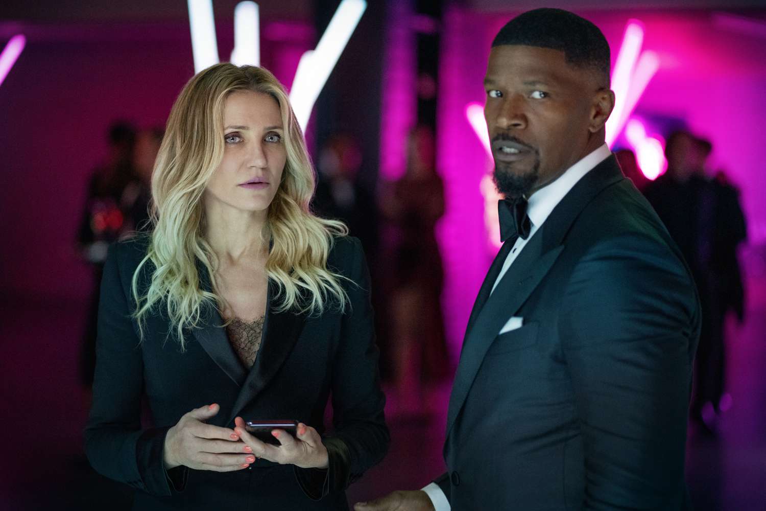 Cameron Diaz as Emily and Jamie Foxx as Matt in Back In Action