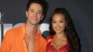 Are Jenn Tran and Sasha Farber Dating? What the DWTS Partners Have Said About Their ‘Chemistry’ On and Off the Ballroom Floor