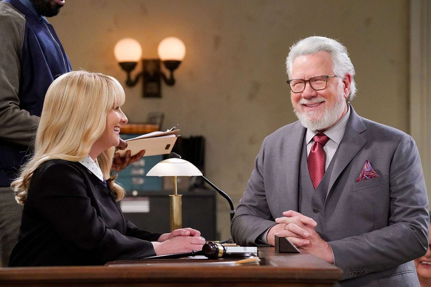 John Larroquette Melissa Rauch Night Court