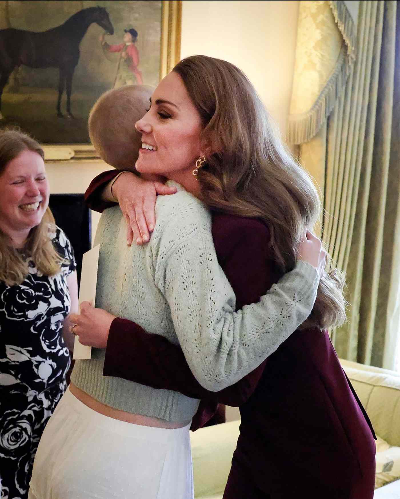 Kate Middleton Hugging 16-Year-Old Photographer Liz Hatton October 2, 2024