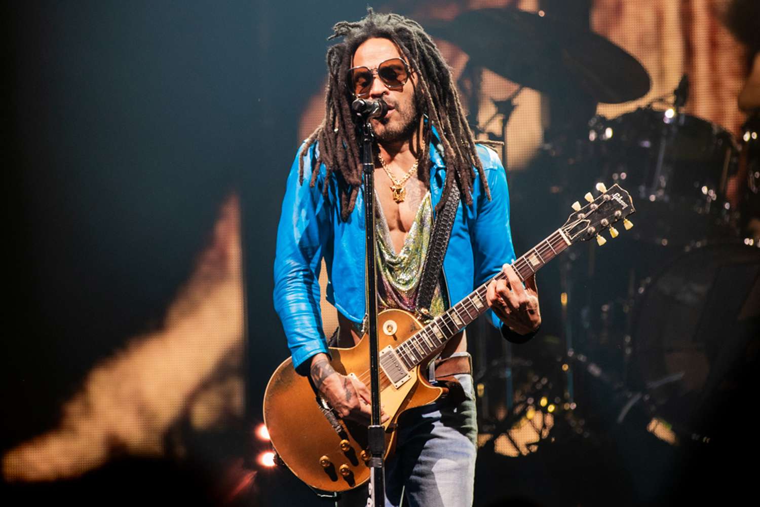 Lenny Kravitz performing live at Ovation Hall inside Ocean Casino Resort over 1 and 2 november