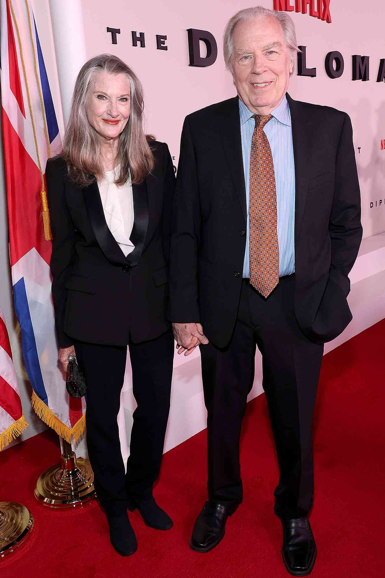 NEW YORK, NEW YORK - OCTOBER 28: (L-R) Annette O'Toole and Michael McKean attend the New York Premiere of Netflix's The Diplomat S2 on October 28, 2024 in New York City. 