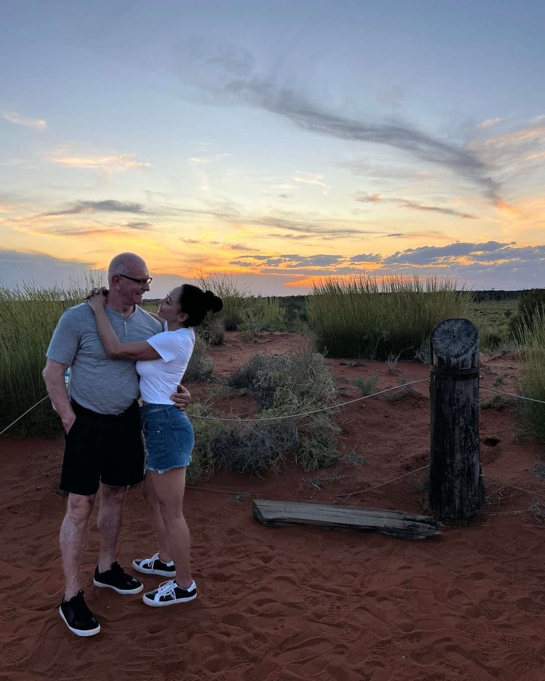 Gail Kim shares photo with her husband Robert Irvine on their 12th wedding anniversary.