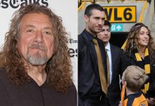 Musician Robert Plant attends